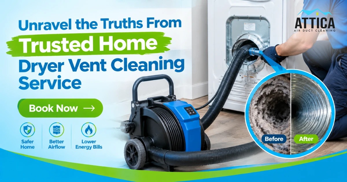 The Magic Behind Cleaning the Dryer Vent